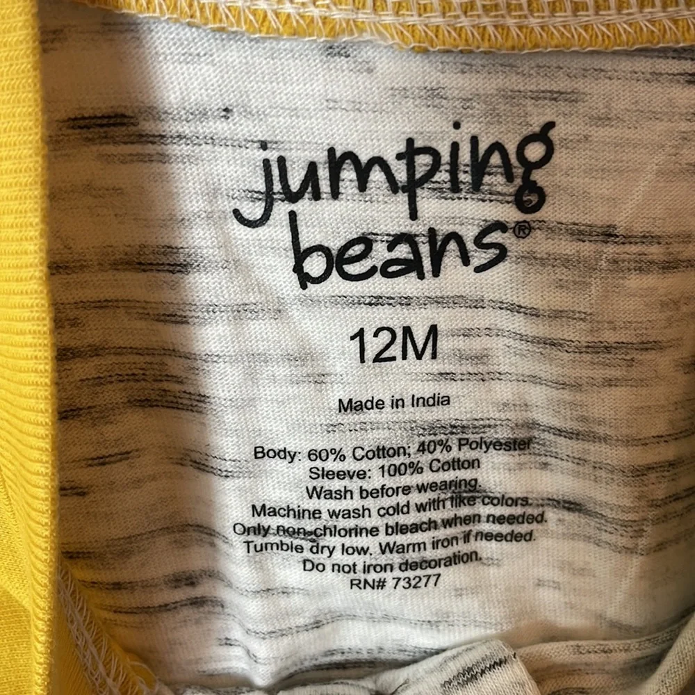 Jumping Beans Baby Boys Size FALL Henley Long Sleeve Shirt Bundle Size 12 Months - Picture 5 of 12